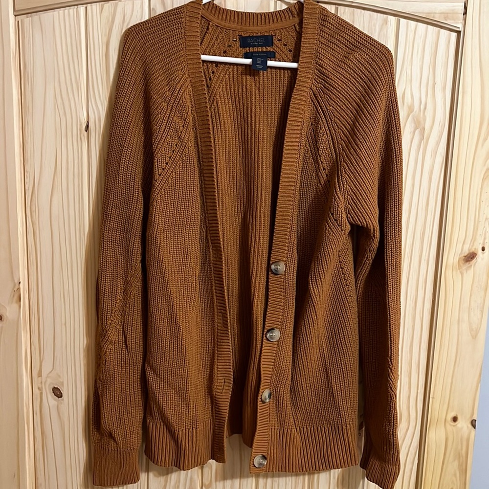 Camel colored cardigan